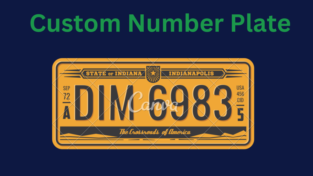 Custom Number Plates