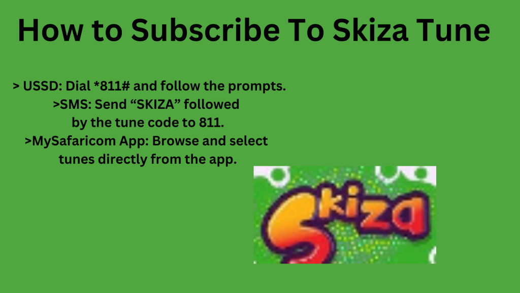 Unsubscribe from Safaricom Skiza Tunes