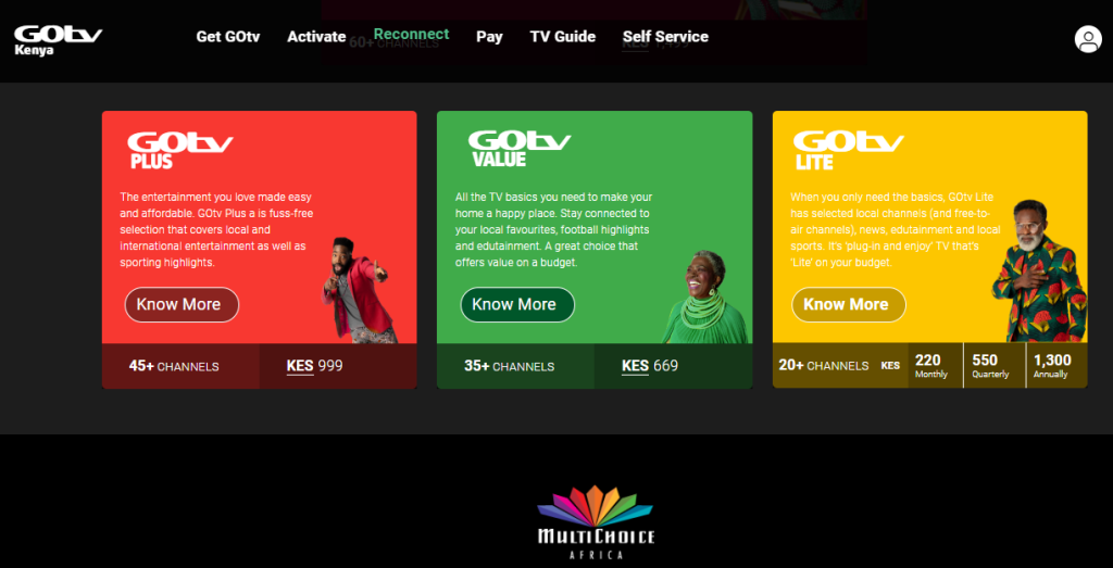 GOtv packages