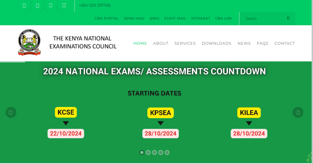 KNEC announces schedule for 2024 KCSE examinations