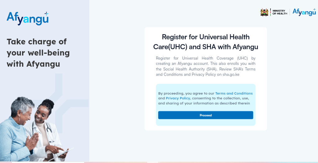 Register for SHA in Kenya